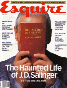esquire_salinger Esquire, Cover